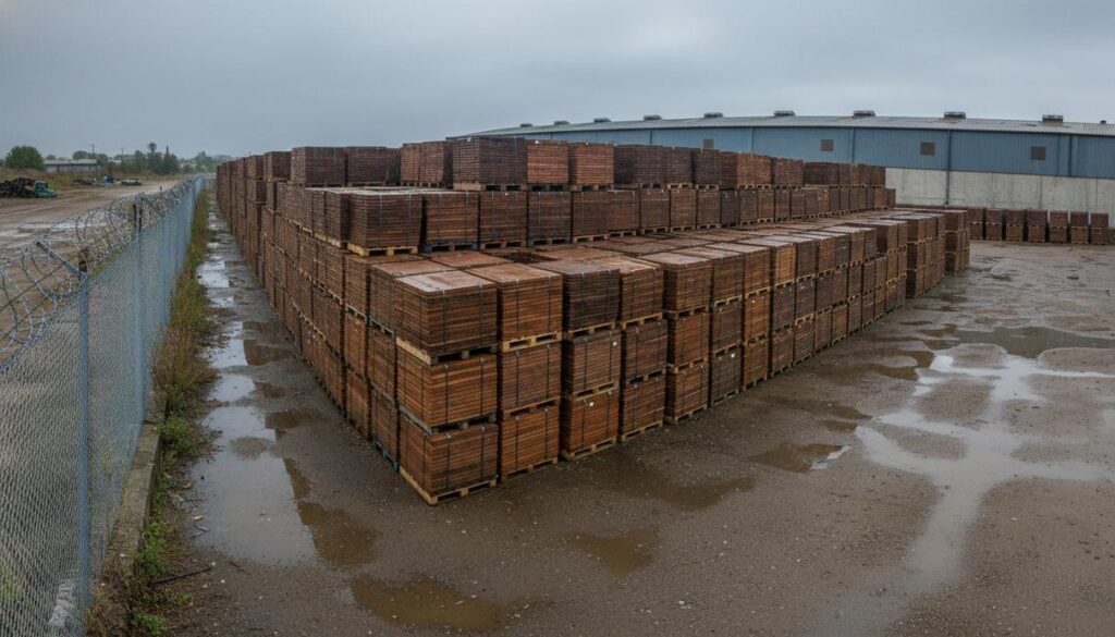 Лондонская биржа металлов оштрафовала оператора склада за грубые нарушения хранения