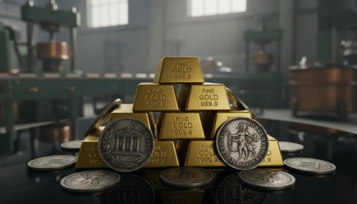 Perth Mint: рост продаж золота при спаде спроса на серебро